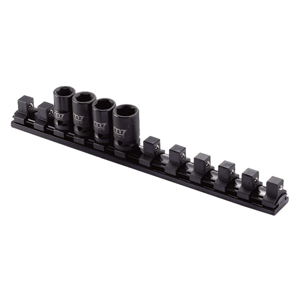 M7 SOCKET RAIL MAGNETIC 1/4'' DR 457MM LONG